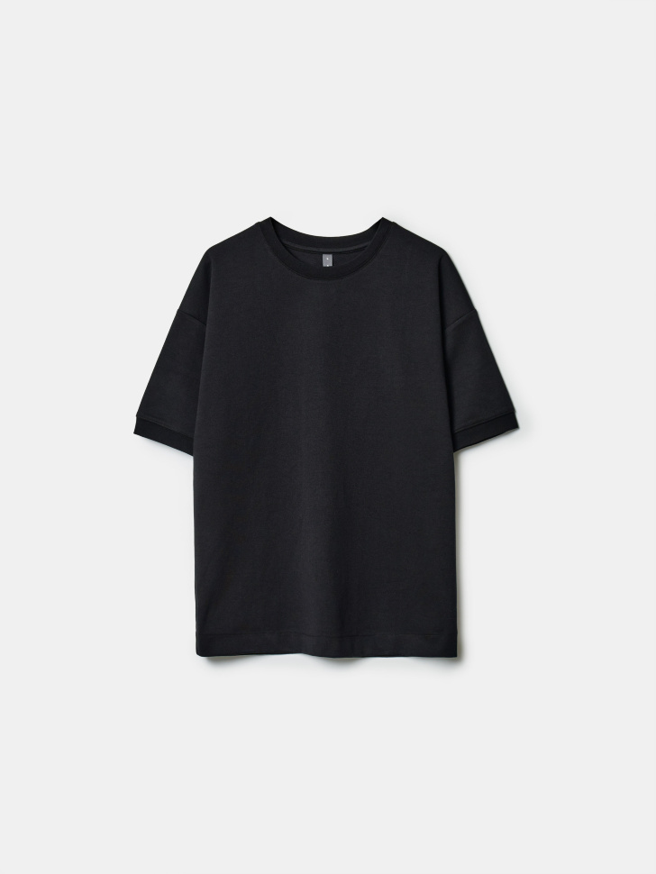 Футболка оверсайз SELA, черный, арт. 42895