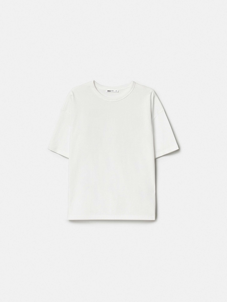 Футболка Sela Мира оверсайз, белый, арт. 45007