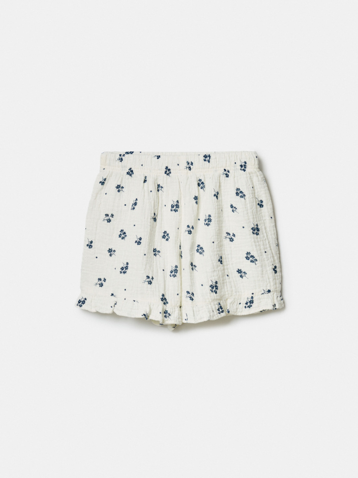 шорты из муслина с принтом для девочек по цене 1299 руб вид справа