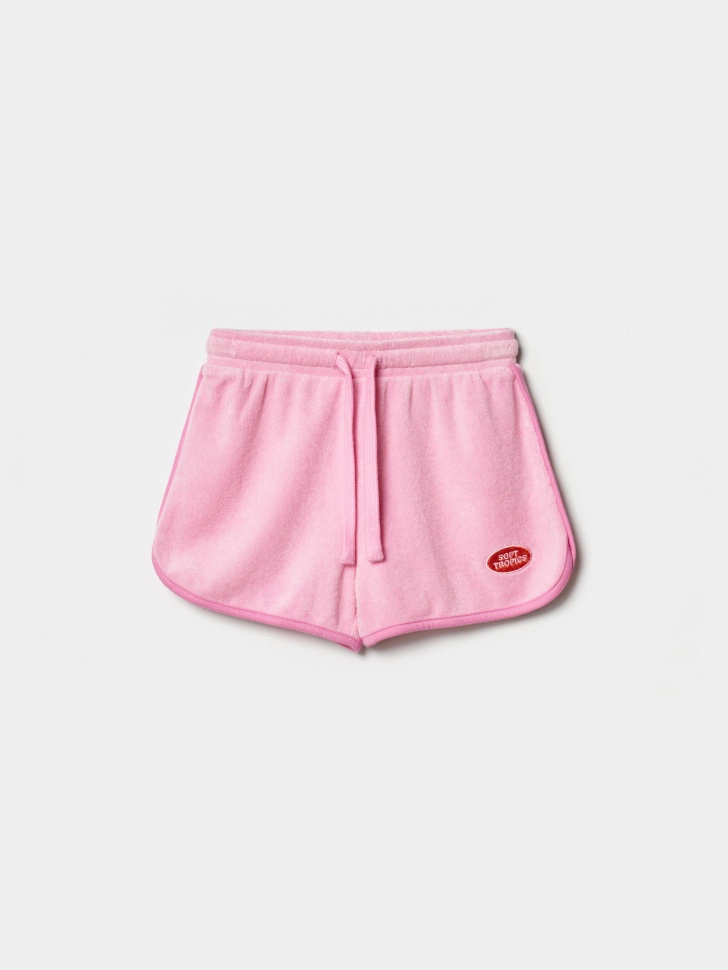 Махровые шорты Sela, розовый, арт. 49466