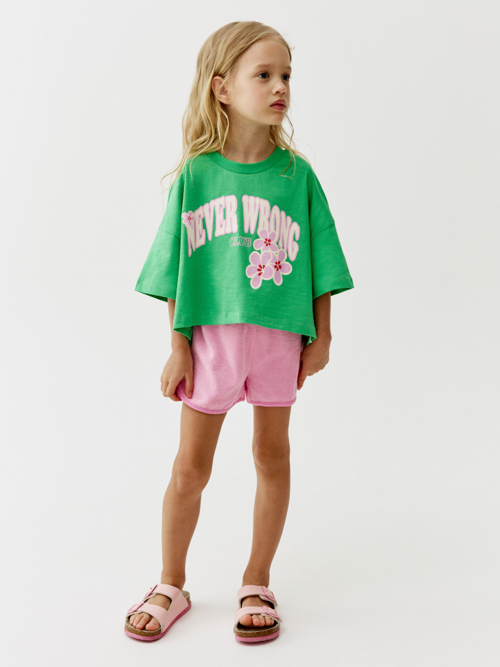 махровые шорты для девочек 4610517896568 фотография