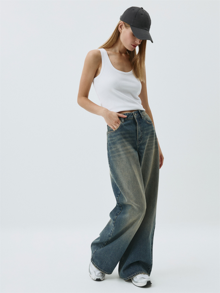Джинсы Wide leg