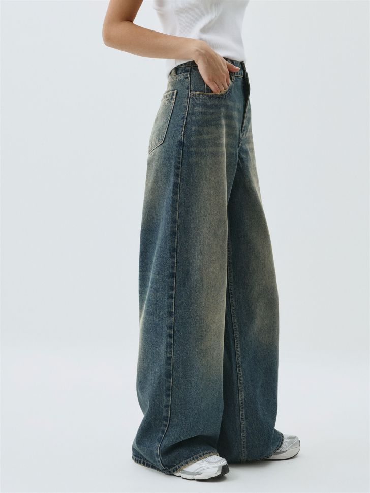 Джинсы Wide leg. Фото №3
