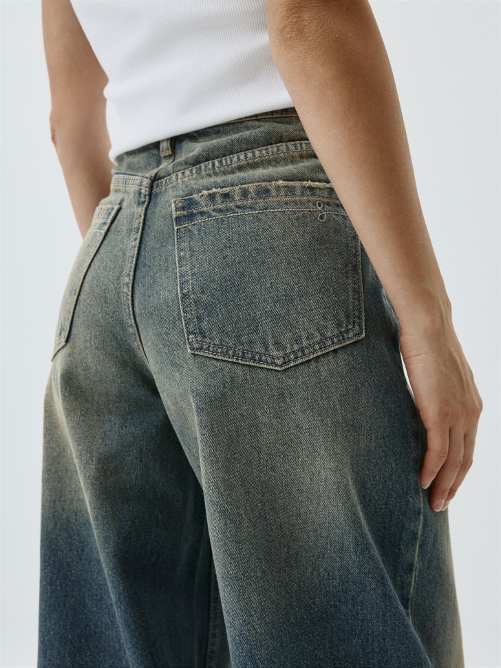 Джинсы Wide leg. Фото №6