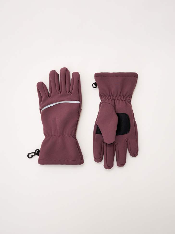 

Непромокаемые перчатки softshell для девочек