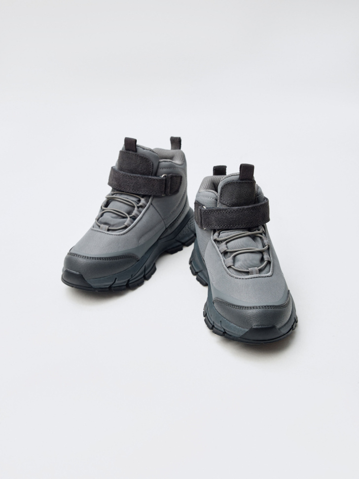 зимние мембранные ботинки детские из россии вид сбоку