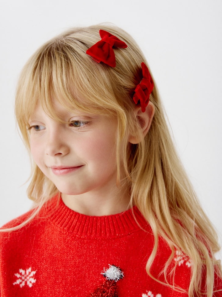 набор заколок с бантиками для девочек 4610517075116 в интернет магазине