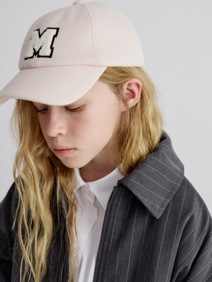 Бейсболка Sela с вышивкой, арт. 33957