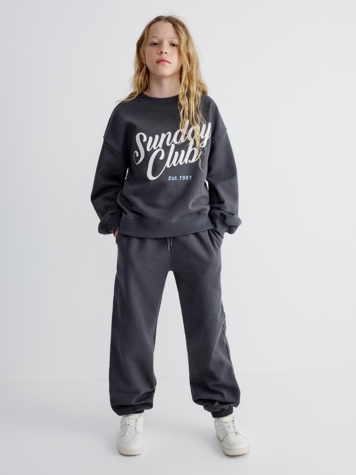 Джоггеры SELA утепленные детские, арт. 32282