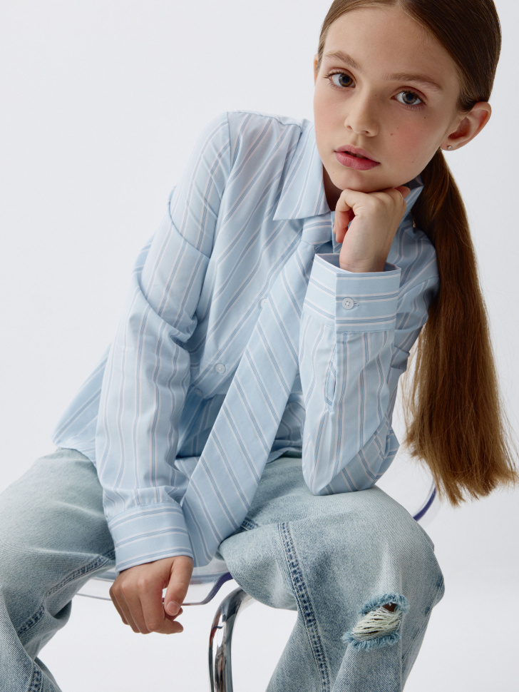 рубашка с галстуком для девочек 4680798615134 с промокодом