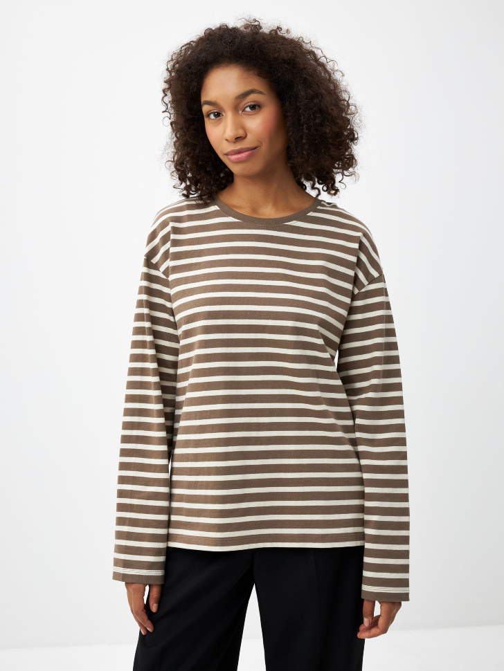 

Лонгслив ANNA OVERSIZE FIT
