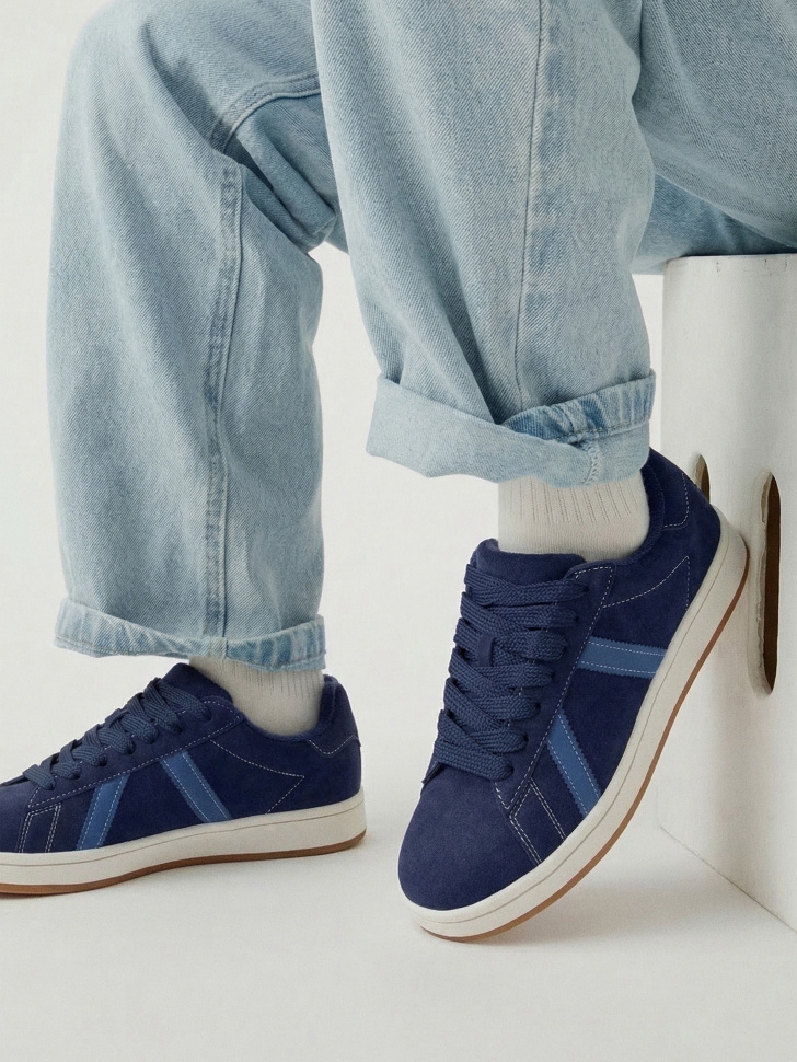 классические кеды на шнуровке детские 4610517029225 фотография