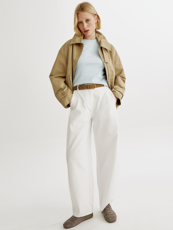 облегающая футболка кира от бренда sela вид слева