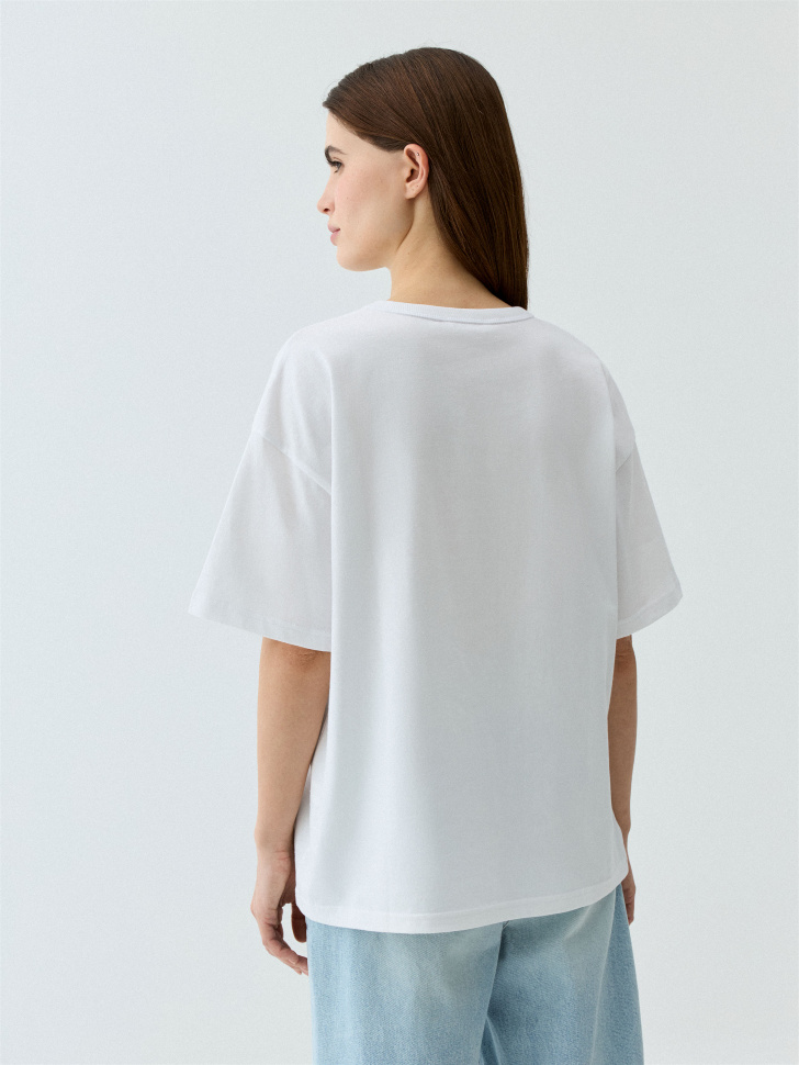 Футболка MIRA OVERSIZE FIT. Фото №4