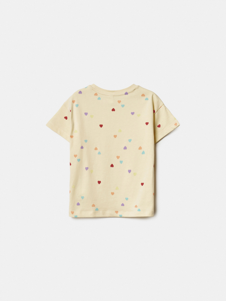 футболка с принтом для девочек из россии вид сбоку