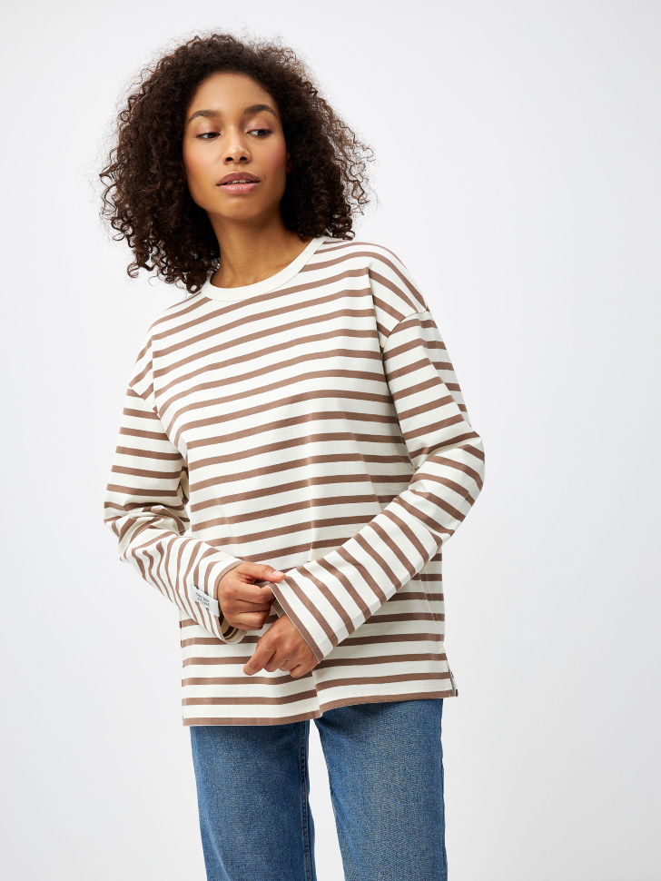 

Лонгслив ANNA OVERSIZE FIT