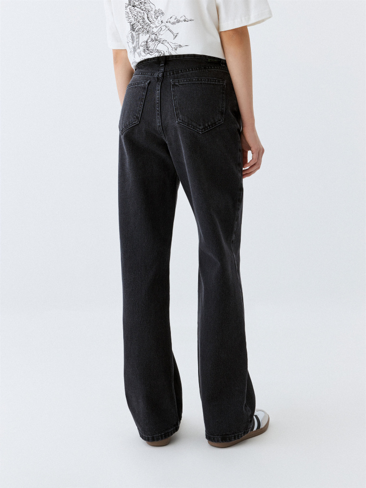 Джинсы 411 WIDE LEG из органического хлопка. Фото №5