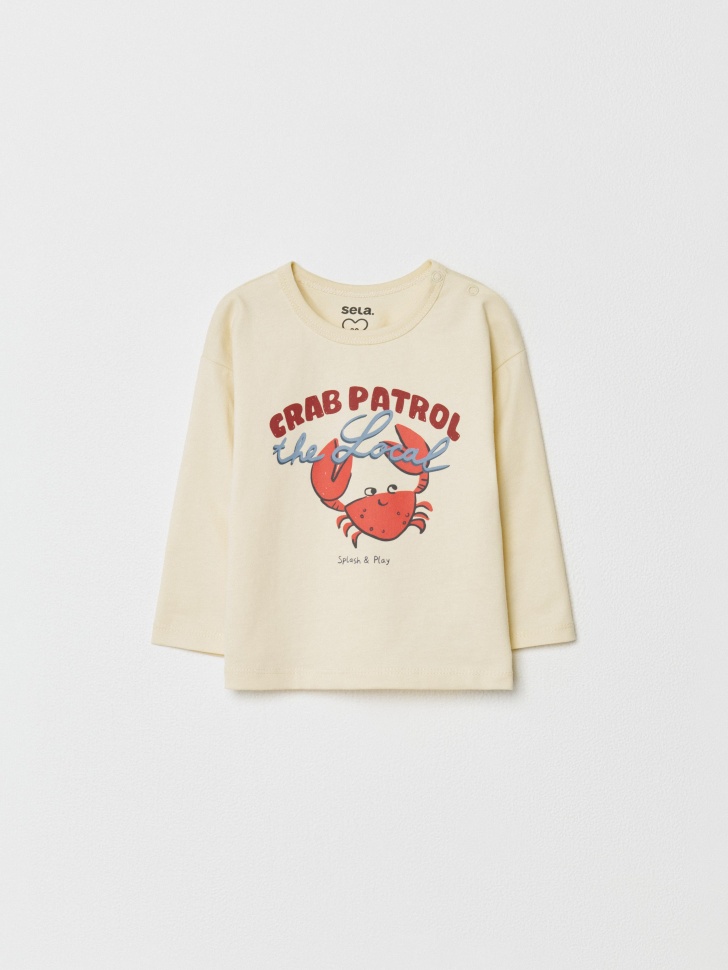 набор из 2 лонгсливов для малышей из россии вид сбоку