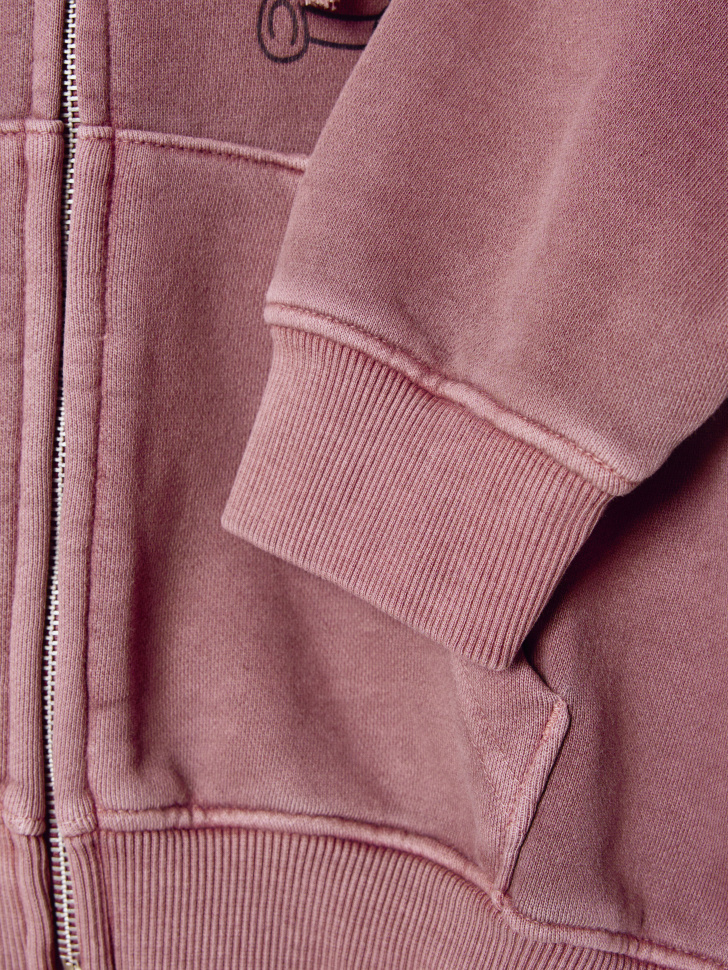 толстовка на молнии с принтом для девочек 4680798537405 с промокодом