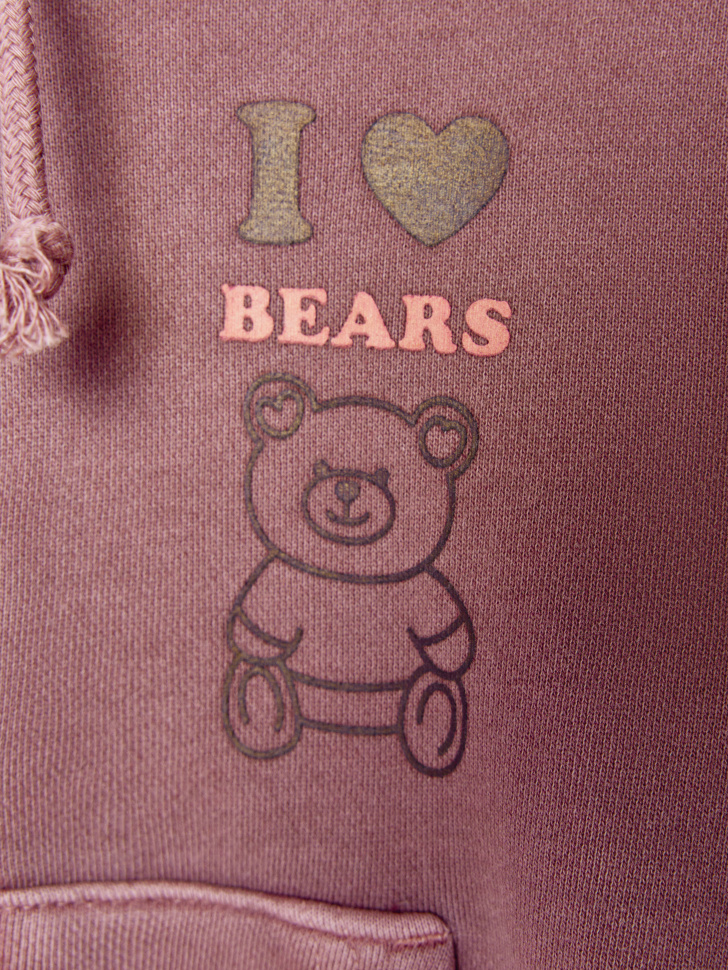 толстовка на молнии с принтом для девочек 4680798537405 купить с доставкой