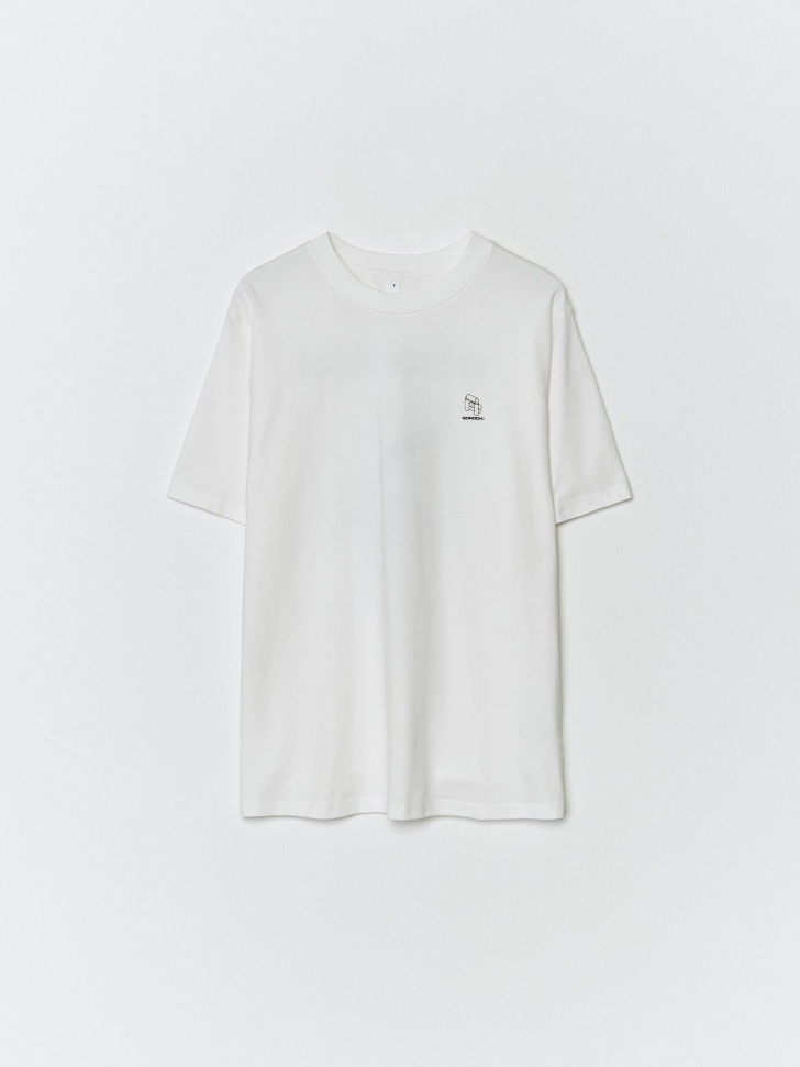 футболка regular fit с принтом 4610517155047 фотография