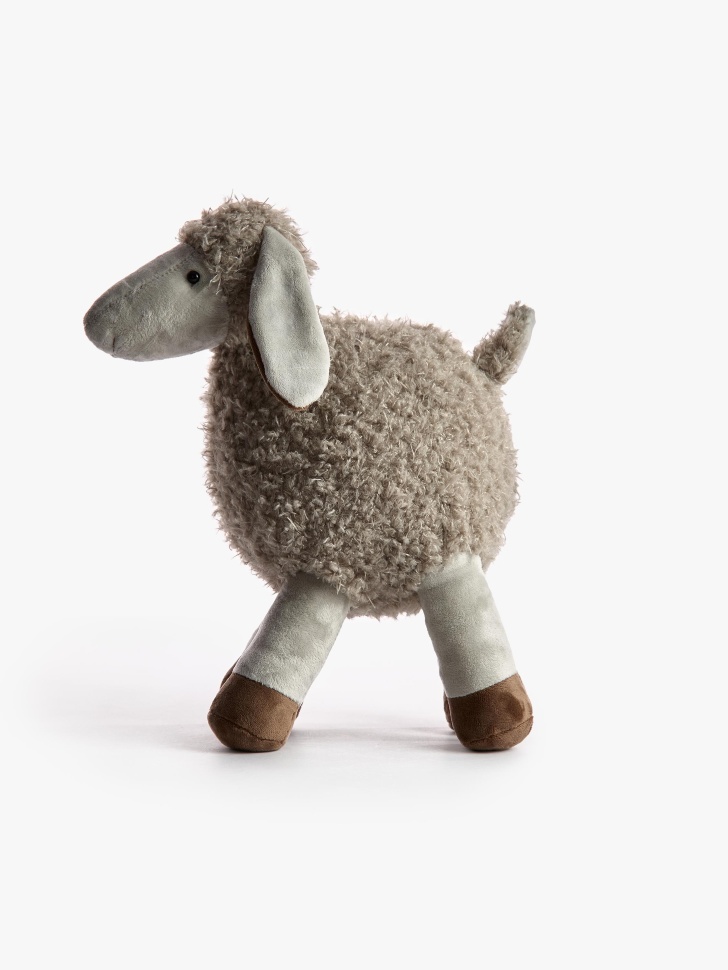 мягкая игрушка «овечка» для детей от бренда sela вид слева