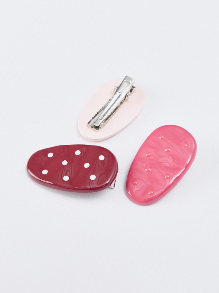 набор заколок для девочек, 3 шт. от бренда sela вид слева