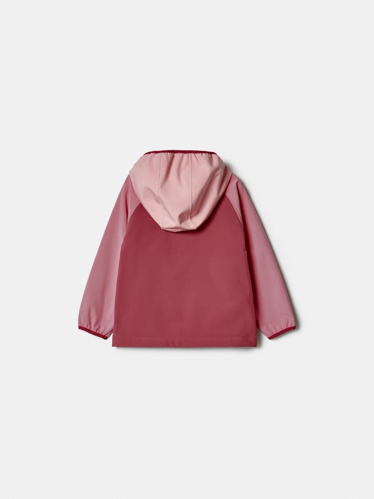 ветровка softshell на флисе для девочек из россии вид сбоку