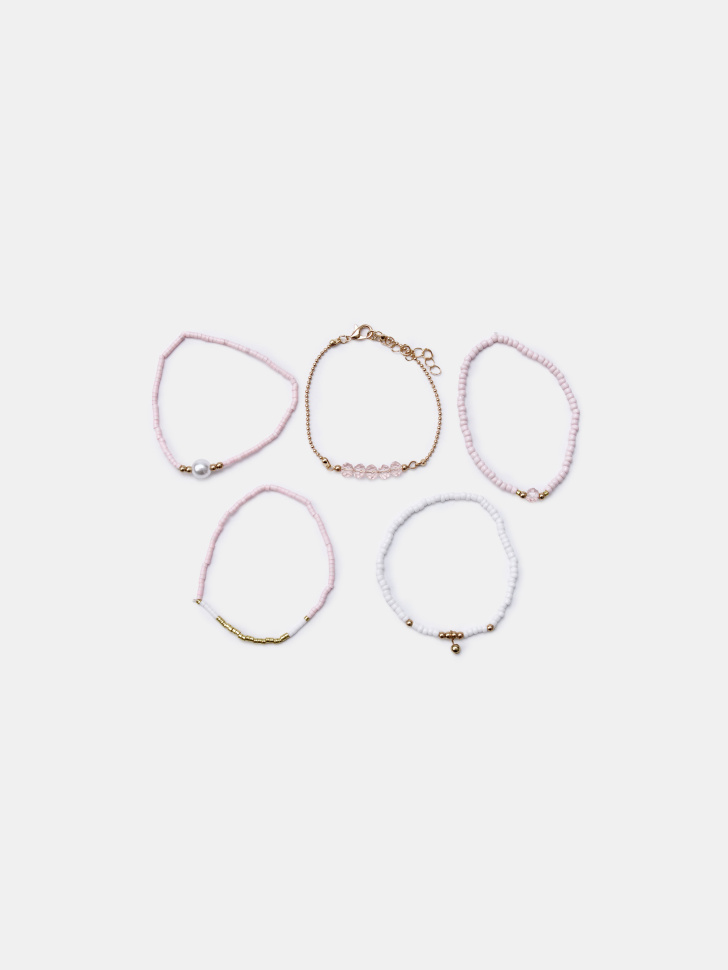 Набор бисерных браслетов SELA для девочек, разноцветный, арт. 42987