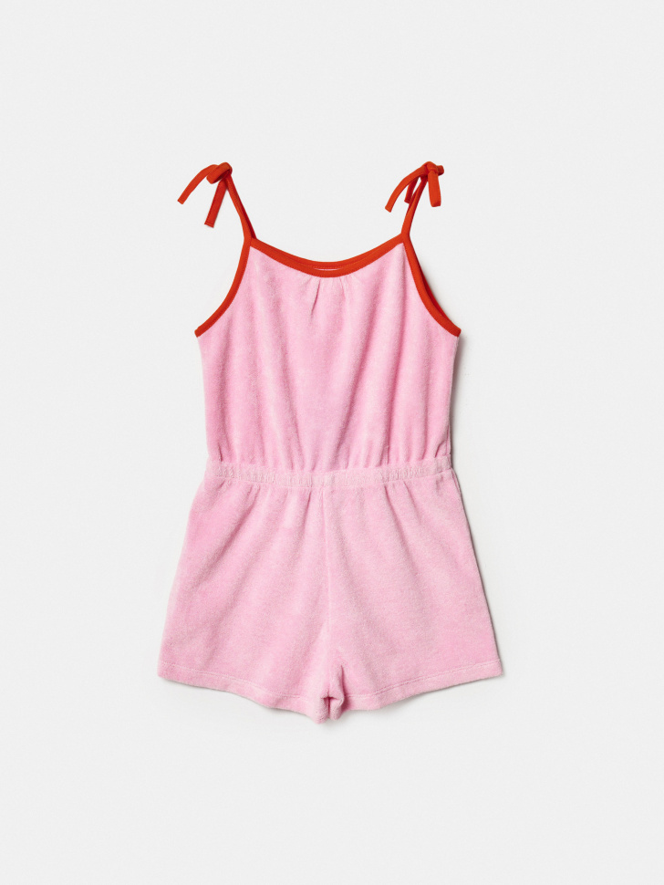 махровый комбинезон для девочек из россии вид сбоку