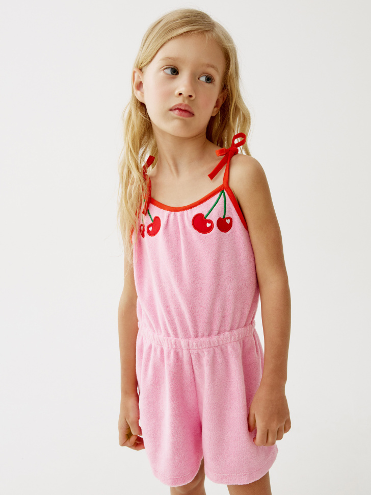 махровый комбинезон для девочек 4610517896186 фотография