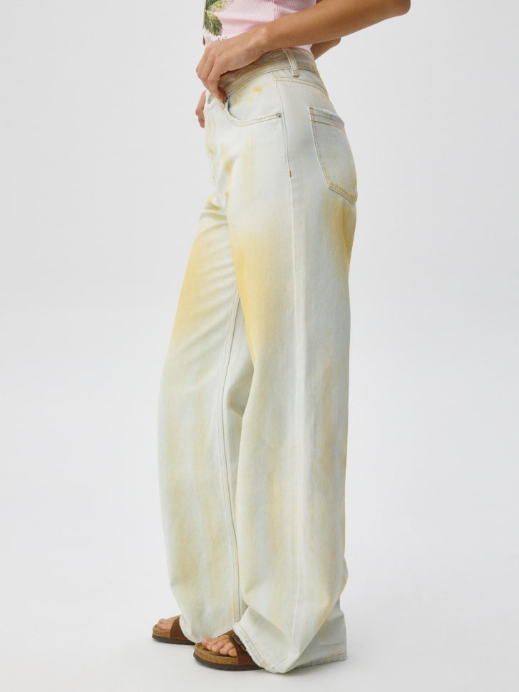 Джинсы WIDE LEG в стиле гранж. Фото №4