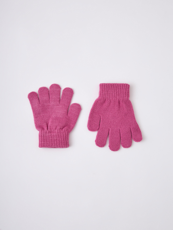 Базовые перчатки для девочек (розовый, 3-4 YEARS)