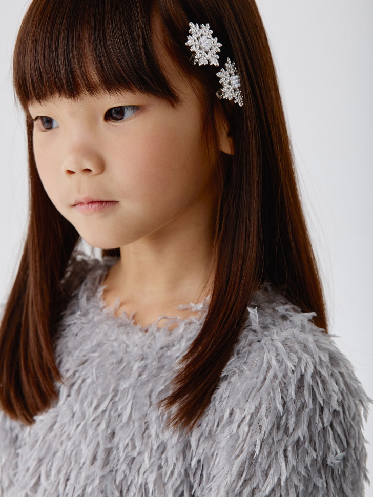 набор заколок снежинок для девочек 4610517050915 фотография