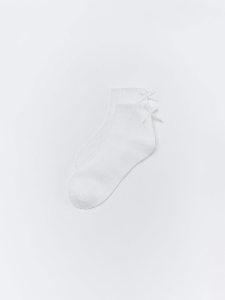 пушистые носки с бантиком 4610517382849 с промокодом