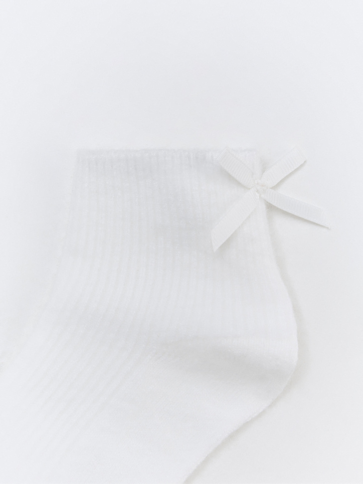 пушистые носки с бантиком 4610517382849 купить с доставкой
