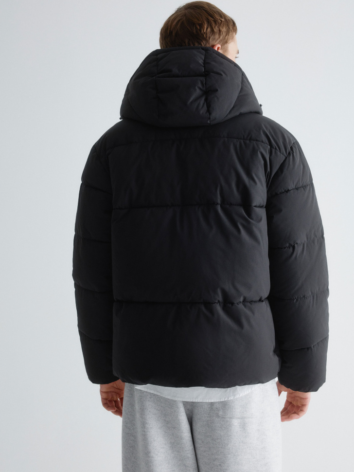 стеганая утепленная куртка оверсайз 4610517051653 в интернет магазине