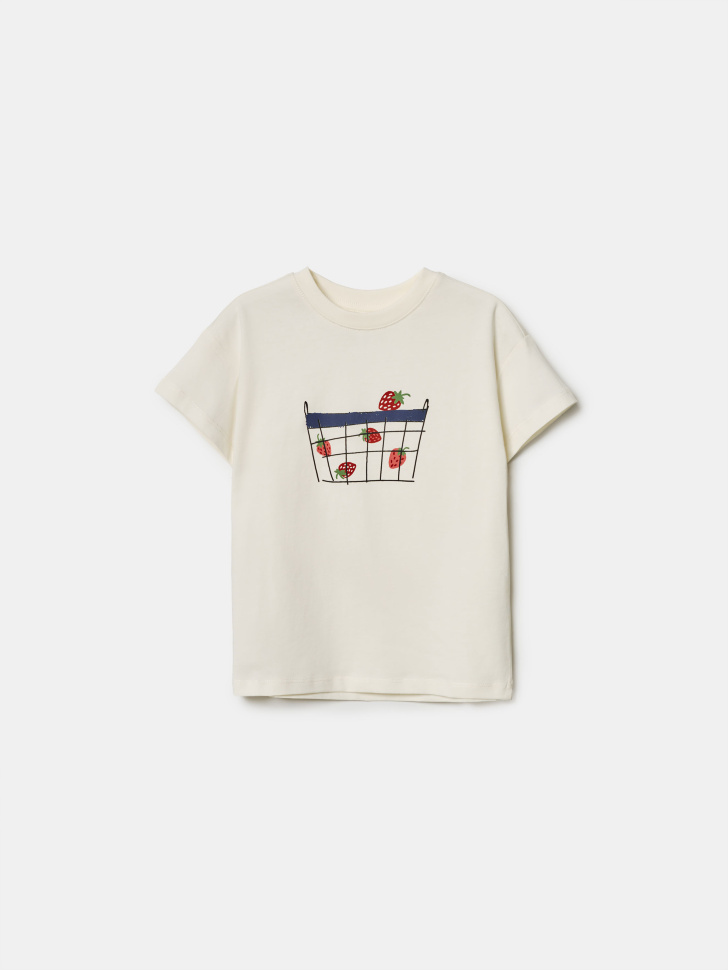 набор из 2 футболок для девочек по цене 1299 руб вид справа