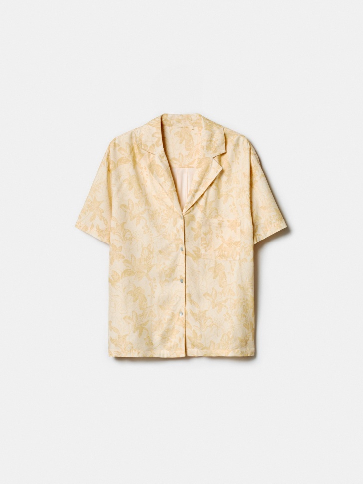 пляжная рубашка с принтом из вискозы 4610517808394 фотография