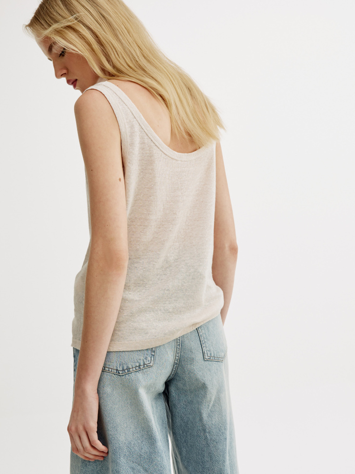 топ из льна по цене 2599 руб вид справа