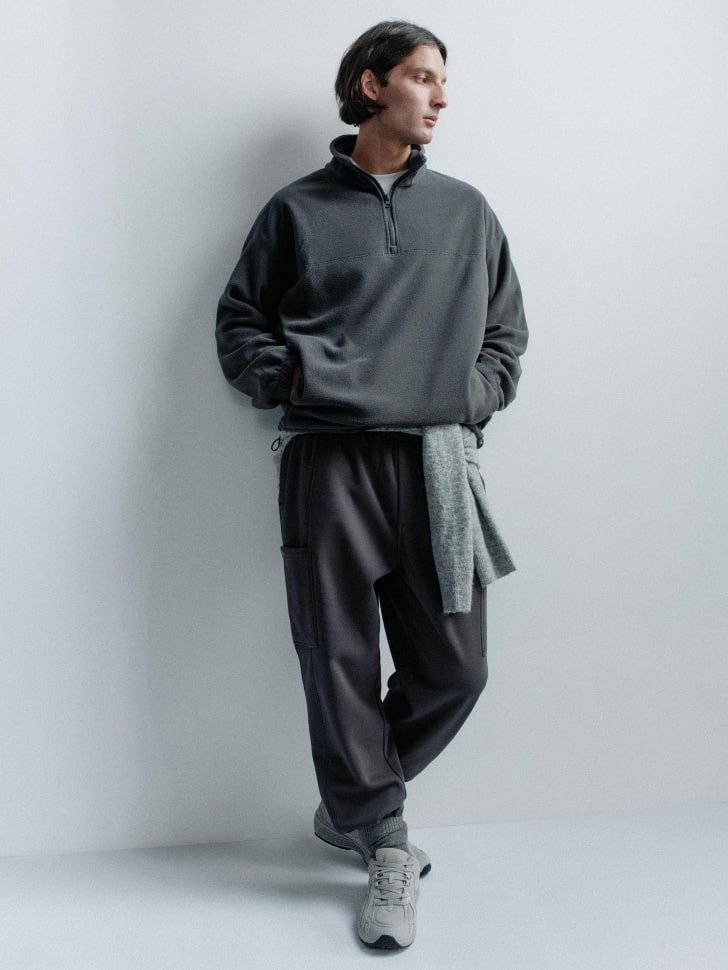 флисовая толстовка oversize fit 4680798499956 по акции