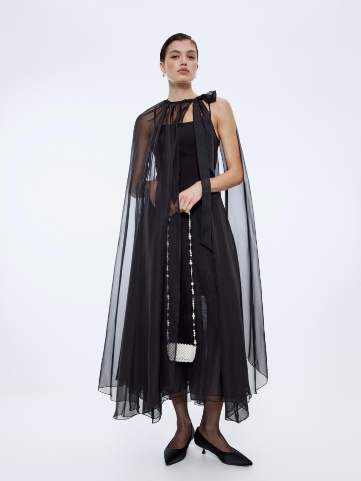 платье с шифоновой юбкой 4610517112484 по акции