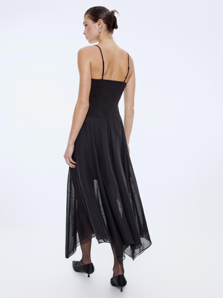 платье с шифоновой юбкой 4610517112484 по низкой цене