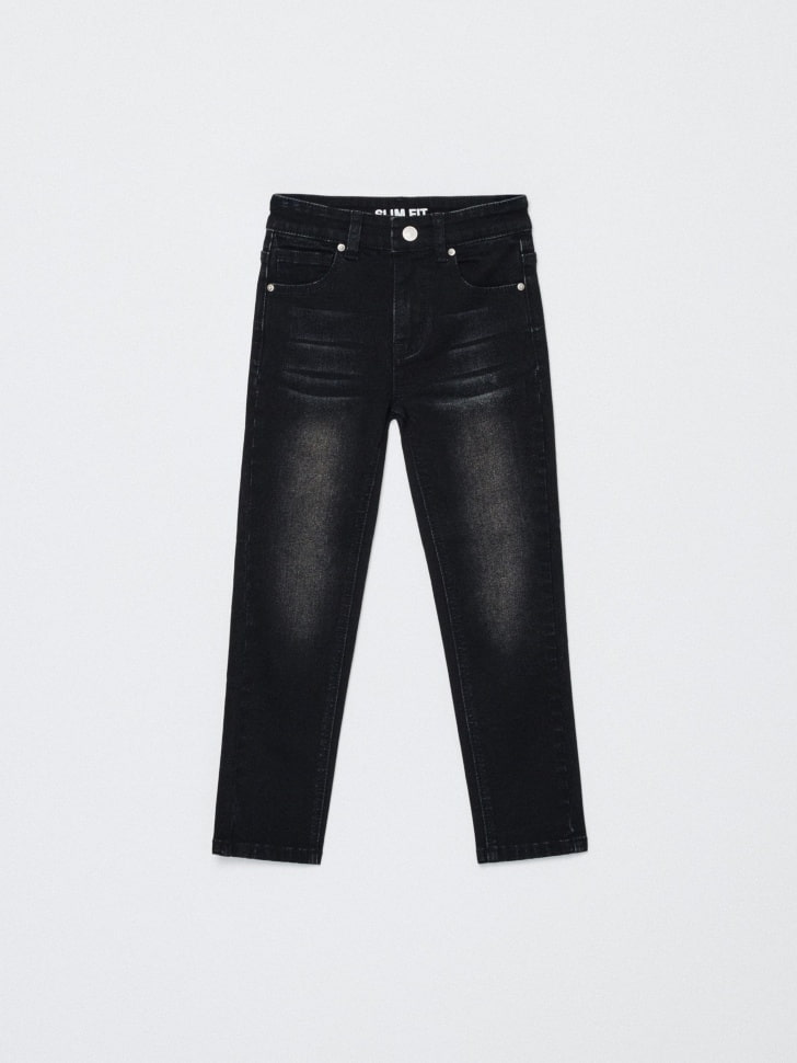 Джинсы Slim fit для мальчиков. Фото №3