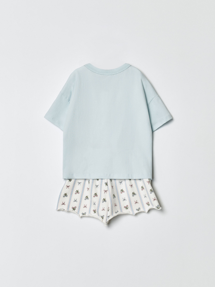 пижама с принтом для девочек по цене 1499 руб вид справа