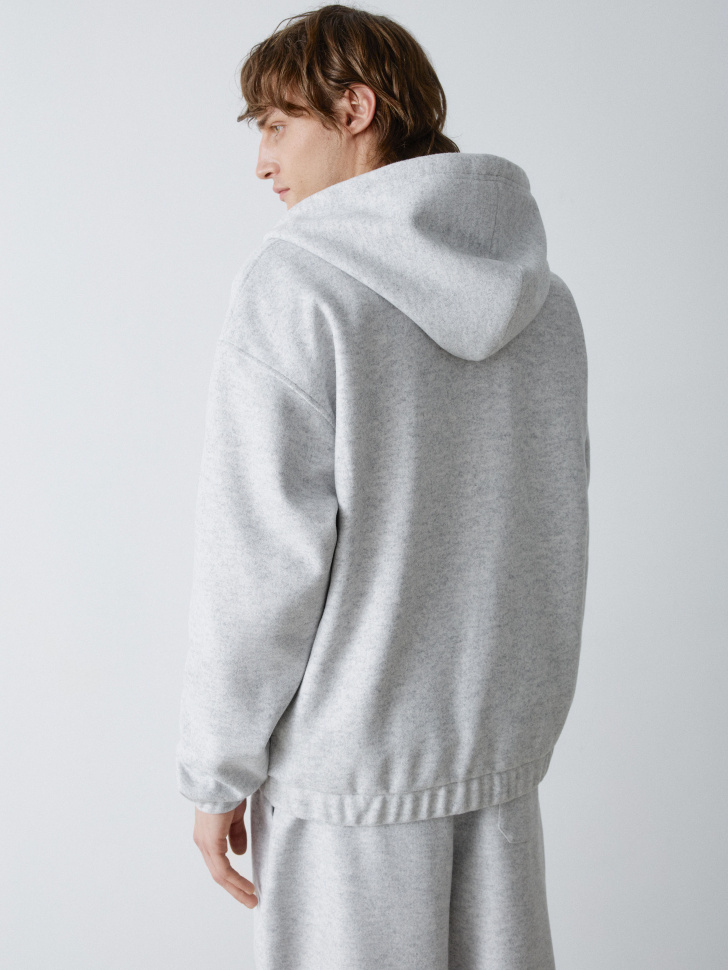 толстовка оверсайз на молнии 4610517244239 в интернет магазине