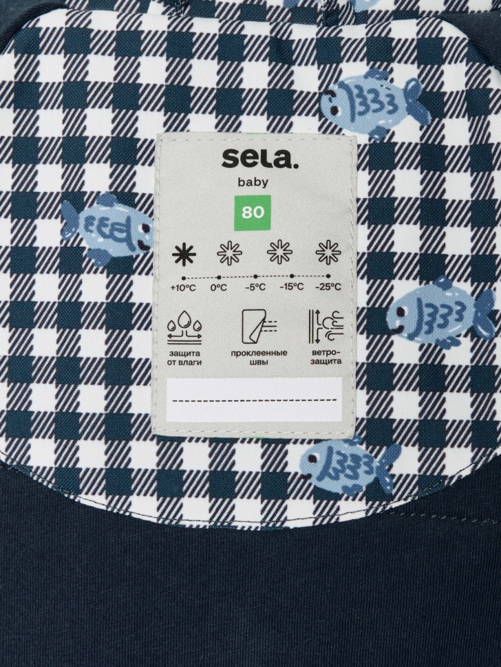 куртка из технологичной мембранной ткани drytex® для малышей по цене 3799 руб вид справа