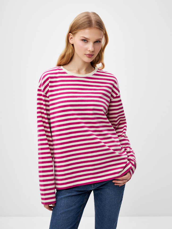

Лонгслив ANNA OVERSIZE FIT