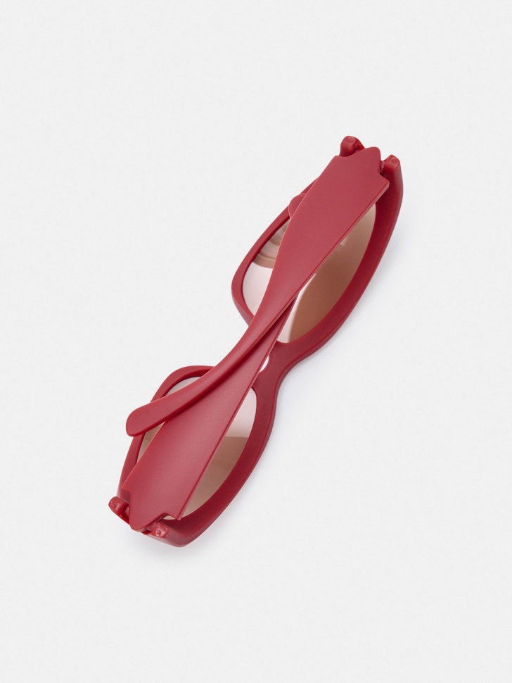 солнцезащитные очки в фигурной оправе детские из россии вид сбоку