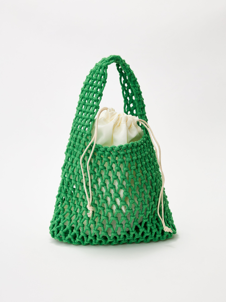 Плетеная сумка детская
